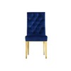 Meridian Furniture,Capri Velvet Dining Chair, Set of 2 - 2 of 4