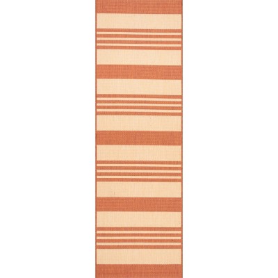 Nuloom Robin Multi Stripe Indoor/Outdoor Area Rug