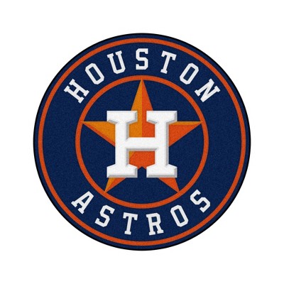 MLB Houston Astros 27"x27" Roundel Rug - Navy
