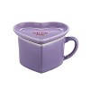 Miss Valentine Ceramic Candy Heart Mug & Saucer - 2 of 4