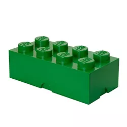 LEGO 8 Drawer Storage Brick Green