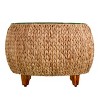 Jokobe Round Water Hyacinth Cocktail Table - CK6850 - Natural - SEI - 4 of 4