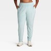 Women's Velour Ribbed Jogger Sweatpants - All In Motion™ - 4 of 4