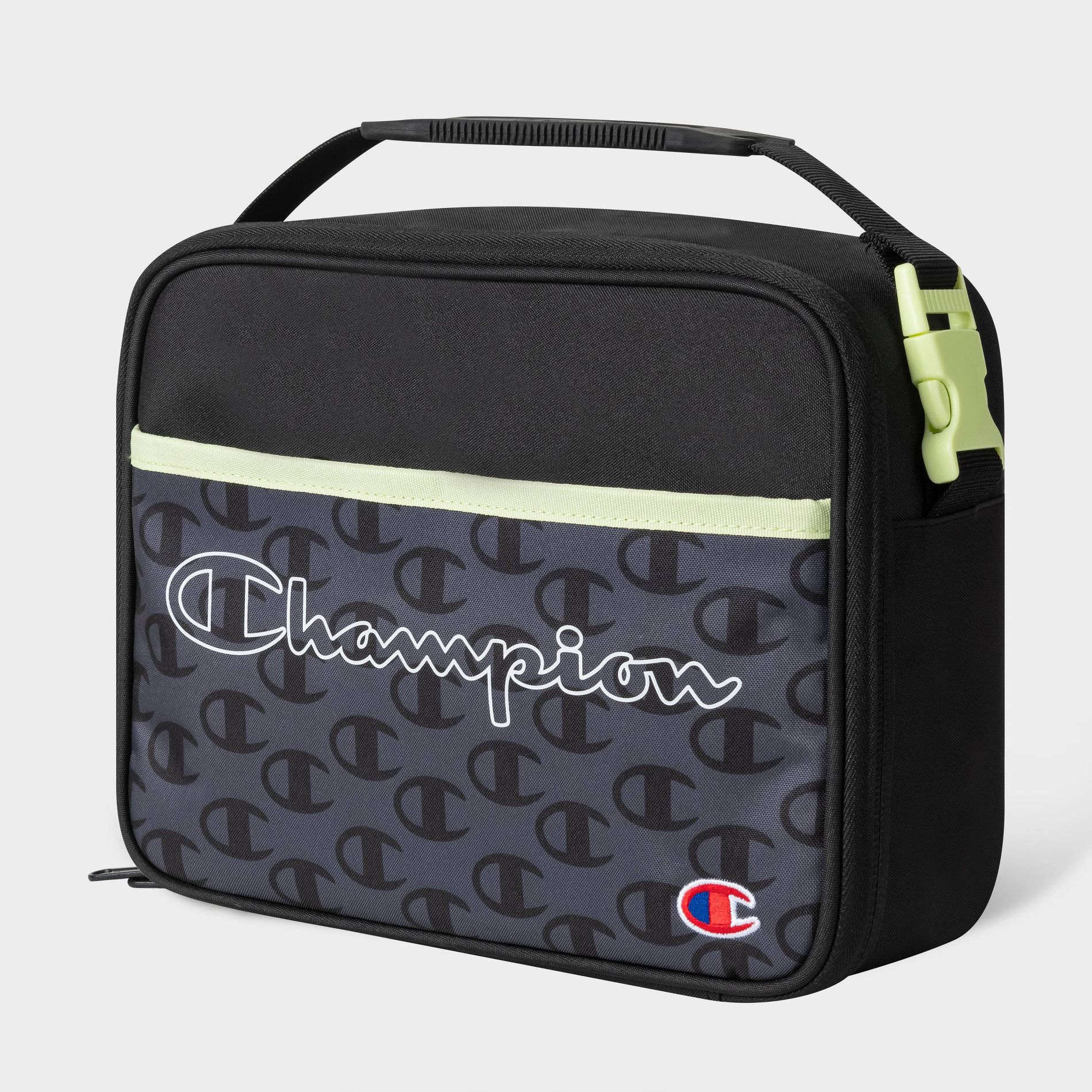 Champion Center Lunch Kit with Tray - Dark Gray Logo AOP