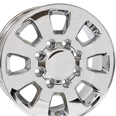 OE Wheels LLC CV75B-18080-8180-44C Chrome Wheel Painted (18 x 8. inches /8 x 180 mm, 44 mm Offset)
