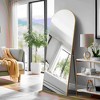 Dovelina Loebel Solid Wood Arch Wall Mirror - 2 of 4