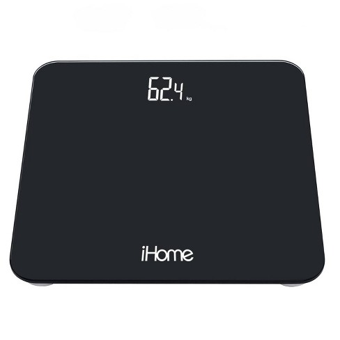 iHome Smart Scale for Body Weight (Bluetooth) Black