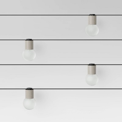 modern string lights