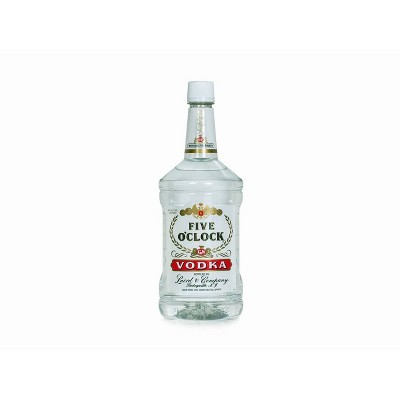 Five O Clock Vodka - 1.75L Plastic Bottle