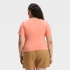 Women's Slim Fit Short Sleeve Seamless Baby T-Shirt - A New Day™ - 2 of 4