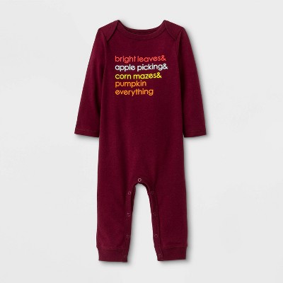 burgundy newborn outfit