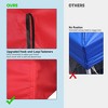 Yescom 10x10Ft UV30+ Gazebo Replacement Top for 2 Tier Outdoor Canopy Cover Patio Backyard Party Deck Red - 4 of 4