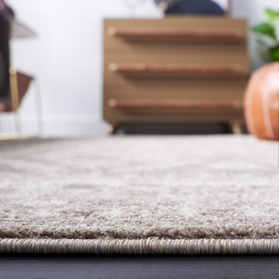 Sofia Tan and Beige Synthetic Rectangular Area Rug