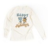 Simply Sage Market Women's Happy Hanukkah Distressed Long Sleeve Graphic Tee - 4 of 4