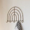 5 Hook Metal Wall Hanger by Foreside Home & Garden - 2 of 4