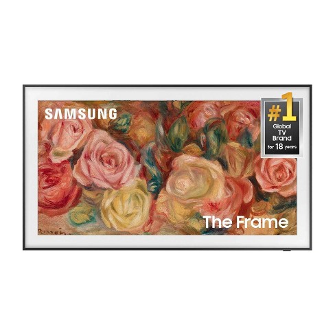 Samsung 75" The Frame QLED HDR UHD 4K Smart TV - Black (QN75LS03D) - image 1 of 4