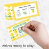 Big Dot of Happiness So Fresh - Lemon - Citrus Lemonade Party Game Scratch Off Cards - 22 Count - 2 of 4