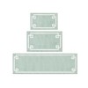 Hotel Collection Style Luxury Tufted Indoor Cotton Bath Rug, Heavyweight Fabric Cloud-Like Bath Rug for Year Round Use - 3 of 4