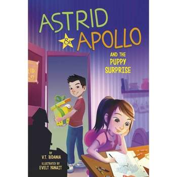 Astrid and Apollo and The Puppy Surprise - by V.T. Bidania (Board Book)