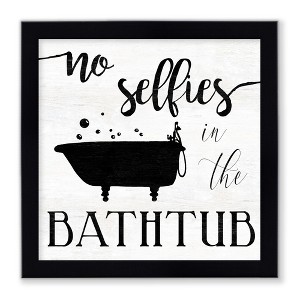 Courtside Market Bath tub 11x11 Framed Artboard - 1 of 2
