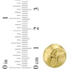 14k Yellow Gold Knot Stud Earrings - 4 of 4