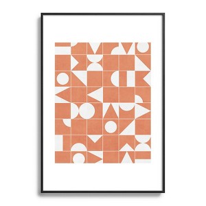 Zoltan Ratko My Favorite Geometric Patterns Metal Framed Art Print - Deny Desings - 1 of 3