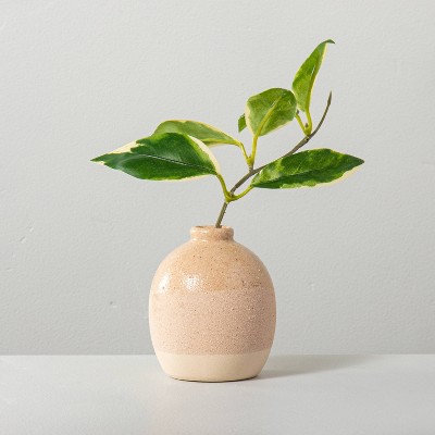 7" Mini Faux Hoya Leaf Stem Potted Arrangement - Hearth & Hand™ with Magnolia
