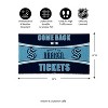 Evergreen Come Back with Tickets Seattle Kraken 28" x 16" Woven PVC Indoor Outdoor Doormat - 2 of 4
