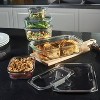 Rubbermaid 3.2 Cup/757ml Medium Brilliance Glass Clear: Glass Food Storage Container, Microwave & Oven Safe, Dishwasher Safe - 4 of 4