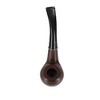Vintage Black Wood Costume Tobacco Pipe - 3 of 4