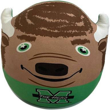 NCAA Marshall Thundering Herd Plushie Mascot Pillow: Sports Novelty Throw Pillow
