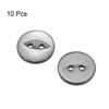 Unique Bargains Round Resin 2-Hole Fish Eye Craft Replacement Sewing Button 10 Pcs - 3 of 4