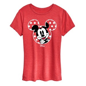 Women's - Disney - Mickey Ears Short Sleeve Graphic T-Shirt - 1 of 4