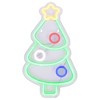 Northlight 15" LED Lighted Neon Style Christmas Tree Window Silhouette - image 3 of 4