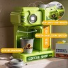 Skirfy Pretend Play Store with Scanner and Calculator, Coffee Machine, Credit Card, Paly Money, Play Food for Toddlers - 3 of 4