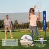 NAYSAYE Badminton Net Portable Foldable Design with Stable Frame for Indoor and Outdoor Sports, Multicolor, 32"*5.5"*5.5" - 2 of 4
