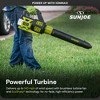 Sun Joe Cordless Brushless Turbine Jet Blower Kit with 2 Batteries and Charger for No-Fade Power and 50 Minutes of Rechargeable Runtime, 24V-X2-JB500 - 4 of 4