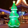 5 FT Christmas Inflatables Tree Outdoor Decorations Blow Up Tree Yard Decoration with Built-in LEDs for Xmas Holiday Party Indoor Garden Lawn Decor - 3 of 4