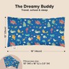 KeaBabies Buddy Toddler Pillow with Pillowcase, 10x18 Buddy Pillow for Toddler, Soft Kids Pillow for Sleeping, Travel, Age 2-5 - 3 of 4