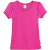 City Threads Girls 100% Cotton Short Sleeve Puff Classic Fit Tee - USA-Made - 3 of 4