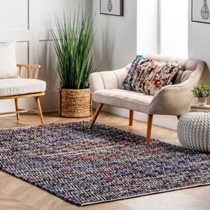 Nuloom Hand Woven Chevron Rochell Contemporary Indoor Area Rug - 1 of 4