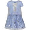 Disney Frozen Princess Anna Elsa Girls Gown and Headband Toddler to Big Kid - 2 of 4