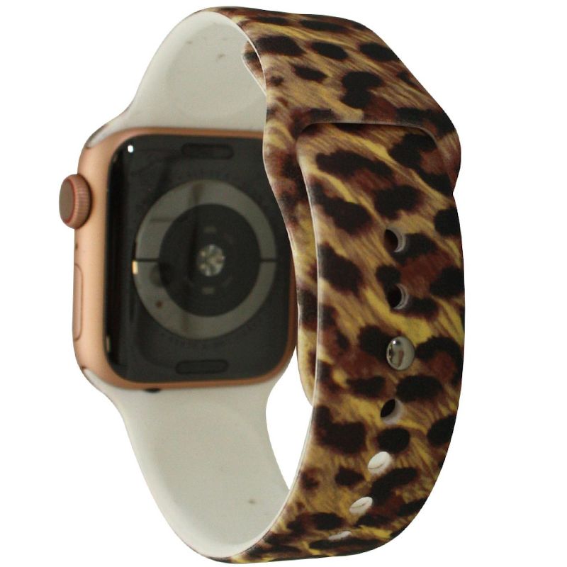 Olivia Pratt Printed Silicone Apple Watch Band, 5 of 11