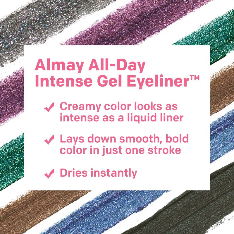 Almay All-Day Intense Gel Eyeliner - 0.028oz, 6 of 25