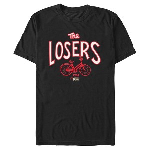 Mens It: Welcome to Derry The Losers 1962 Club Bike Logo T Shirt - 1 of 4