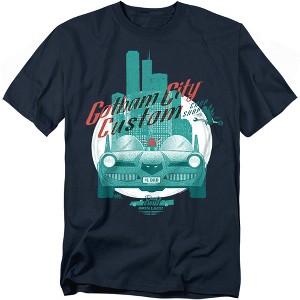 Batman Father's Day Dad's Garage Gotham City Chop Shop Adult T-Shirt - 1 of 4