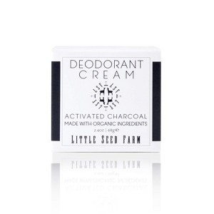 Little Seed Farm All-Natural Deodorant Cream – (2.4 oz) | Aluminum-Free, Paraben-Free Activated Charcoal Deodorant for Women & Men - 1 of 2