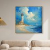 Art Remedy Lighthouse Sunrise Chic Coastal Wall Art Framed - 2 of 4