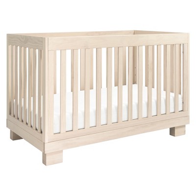 Babyletto Modo 3-in-1 Convertible Crib with Toddler Rail - Natural