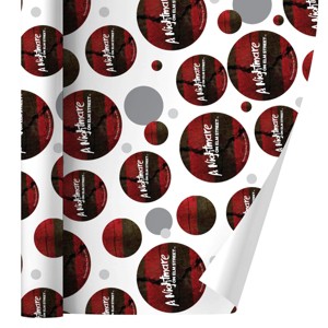 A Nightmare On Elm Street Logo Gift Wrap 30" x 72" - 1 of 4